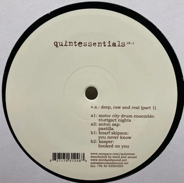 Various – Deep, Raw And Real (Part 1)
