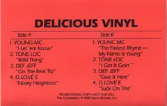 Various – Delicious Vinyl (Cassette, Compilation)