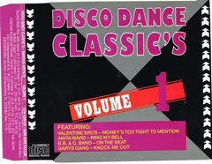 Various – Disco Dance Classic's Volume 1 (CD, Compilation)