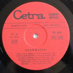 Various – Drammatici (Vinyl, LP)
