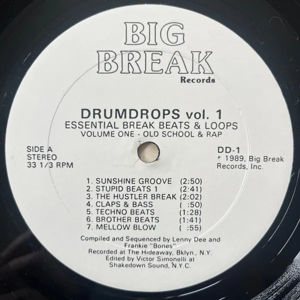 Various – Drumdrops Vol. 1 (Essential Break Beats & Loops)