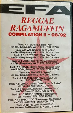 Various – EFA Reggae Ragamuffin Compilation II - 08/92 (Cassette, Compilation)