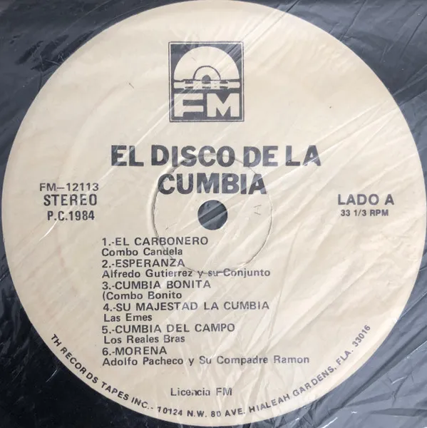 Various – El Disco De La Cumbia