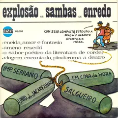Various – Explosão De Sambas De Enredo (Vinyl, 7")