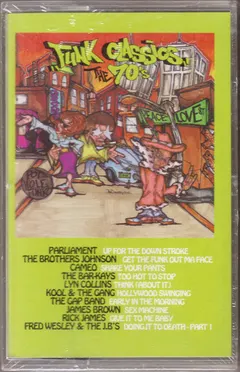 Various – Funk Classics: The 70's (Cassette, Compilation)