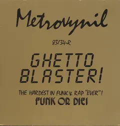 Various Metrovynil – Ghetto Blaster! (Vinyl, 12")