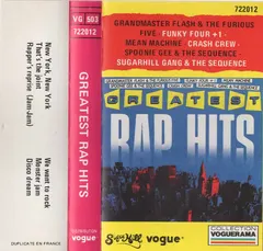 Various – Greatest Rap Hits (Cassette, Compilation)