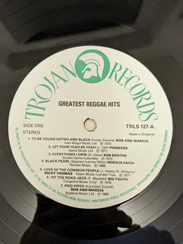 Various – Greatest Reggae Hits
