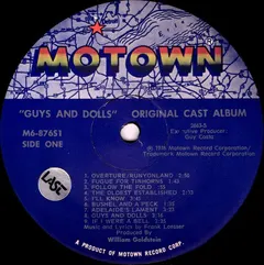Various – Guys And Dolls (Vinyl, LP)