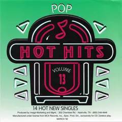 Various – Hot Hits Pop Vol. 13 (CD, Compilation)