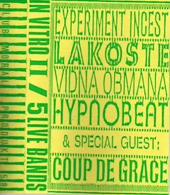 Various – In Vitro II / 5 Live Bands (Cassette, Limited Edition)