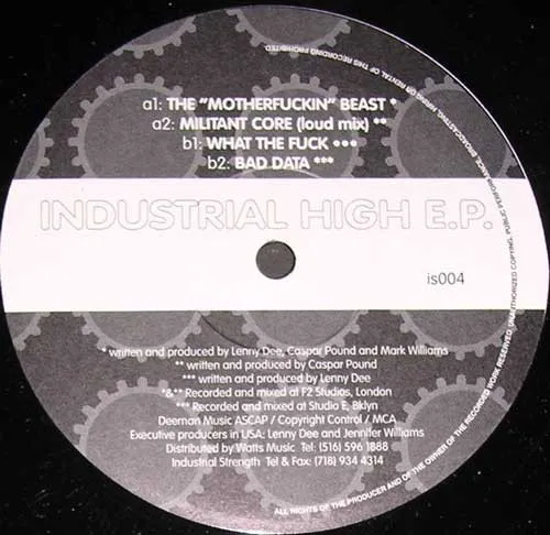 Various – Industrial High E.P.