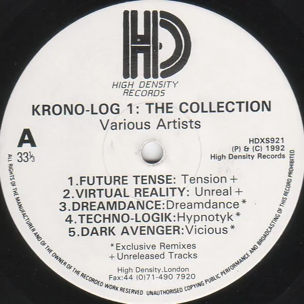 Various – Krono-Log 1: The Collection