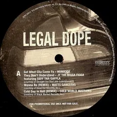 Various – Legal Dope (Vinyl, LP)