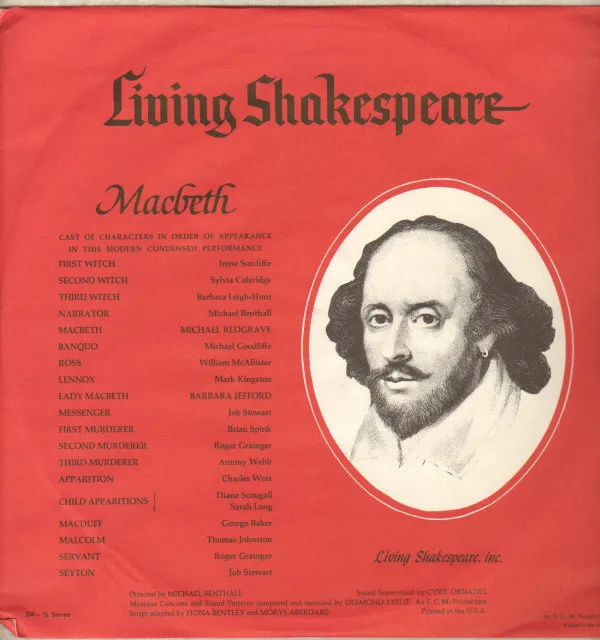 Various – Living Shakespeare: Macbeth