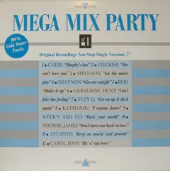 Various – Mega Mix Party №1 (Vinyl, 12")