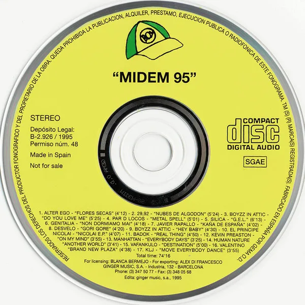 Various – Midem 95