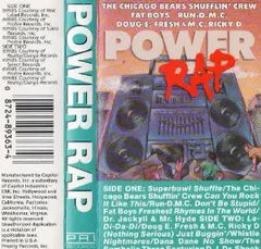 Various – Power Rap (Cassette, Compilation)
