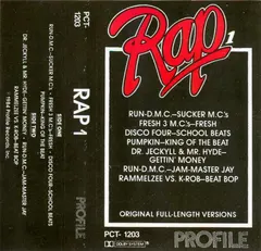 Various – Rap 1 (Cassette, Compilation)