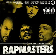 Various – Rapmasters: From Tha Priority Vaults Volume 3 (CD, Compilation)