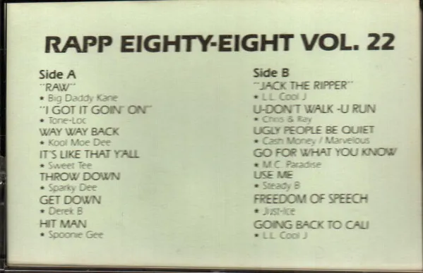 Various – Rapp Eighty-Eight Vol. 22
