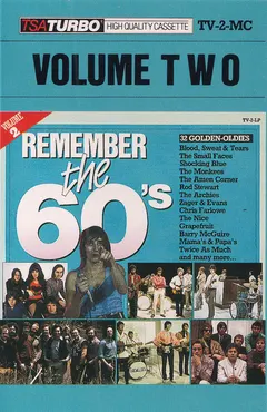 Various – Remember The 60's (Volume 2) (Cassette, Compilation)