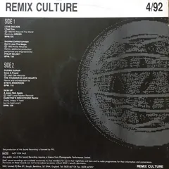 Various – Remix Culture 4/92 (Vinyl, 12")