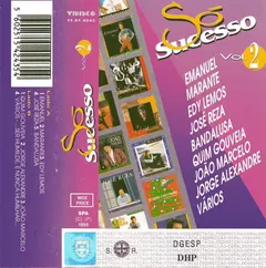 Various – Só Sucesso Vol. 2 (Cassette, Compilation)