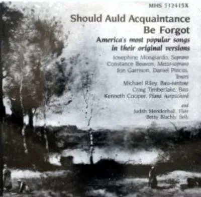 Various – Should Auld Acquaintance Be Forgot