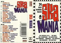 Various – Ska Mania (Cassette, Compilation)