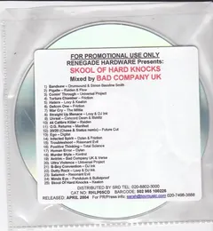 Various – Skool Of Hard Knocks (CDr, Compilation)