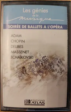 Various – Soirée De Ballets A L'Opéra (Cassette, Compilation)