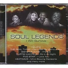 Various – Soul Legends - I Will Survive (CD, Compilation)