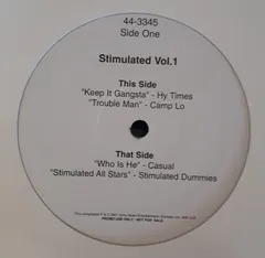 Various – Stimulated Vol. 1 (Vinyl, 12")