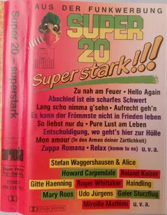 Various – Super 20 - Superstark!!! (Cassette, Compilation)