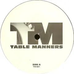 Various – Table Manners (Vinyl, 12")