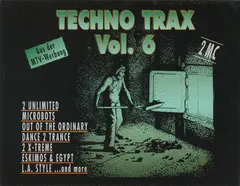 Various – Techno Trax Vol. 6 (Cassette, Compilation)