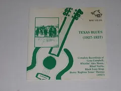 Various – Texas Blues (1927-1937) (CD, Compilation)