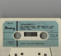 Various – Toivekonsertti 11. (Cassette, Compilation)