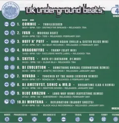 Various – UK Underground Beats (Series 2 Volume 4) (CD, Compilation)