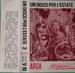 Various – Un Disco Per L'estate 2 (Cassette, Compilation)