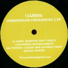 Various – Underground Frequencies 2 EP (Vinyl, 12")
