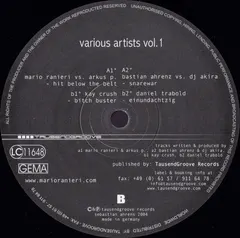 Various – Vol.1 (Vinyl, 12")