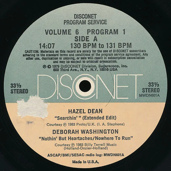 Various – Volume 6 Program 1