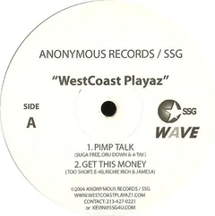 Various – WestCoast Playaz (Vinyl, 12")