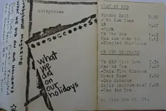 Various – What We Did On Our Holidays (Cassette)