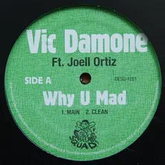 Vic Damone (2) – Why U Mad (Vinyl, 12")