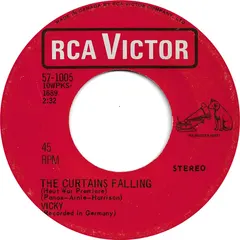 Vicky Leandros – The Curtains Falling (Vinyl, 7")
