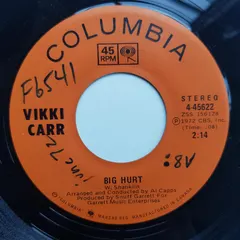 Vikki Carr – Big Hurt (Vinyl, 7")