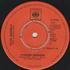 Viljo Mannila – Puumanni Afrikassa (Vinyl, 7")